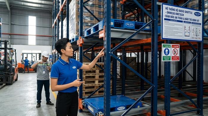 Bảo trì kệ Radio Shuttle Hải Phòng Bảo trì kệ Radio Shuttle Hải Phòng giúp hệ thống vận hành an toàn