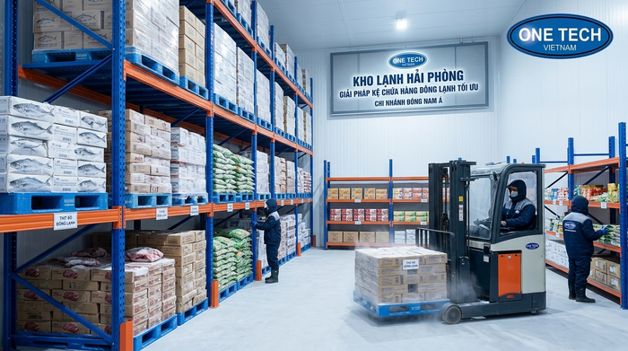 Các loại kệ kho lạnh Hải Phòng phổ biến Các loại kệ kho lạnh Hải Phòng phổ biến cho kho đông lạnh