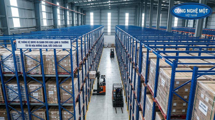 Kệ Drive In tối ưu diện tích kho pallet Kệ Drive In Hải Phòng tối ưu diện tích lưu kho
