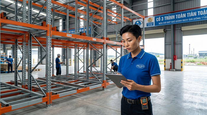 Khảo sát lắp đặt kệ Radio Shuttle Hải Phòng Khảo sát lắp đặt kệ Radio Shuttle Hải Phòng trước khi thiết kế layout kho