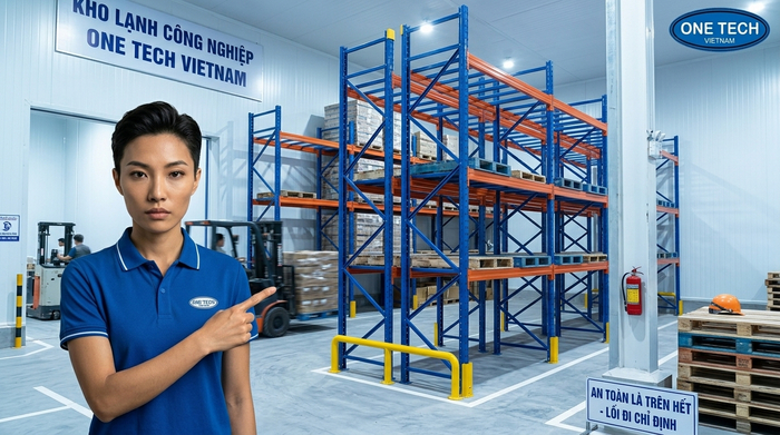 Lắp đặt kệ kho lạnh tại Hải Phòng Lắp đặt kệ kho lạnh Hải Phòng tại khu công nghiệp