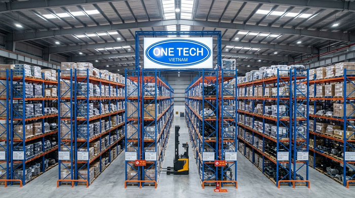 Hệ thống kệ kho thông minh Hải Phòng cho kho logistics