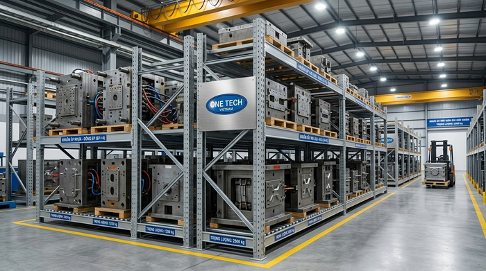 Kệ Khuôn Hải Phòng cho kho sản xuất Kệ Khuôn Hải Phòng trong kho công nghiệp lưu trữ khuôn nặng