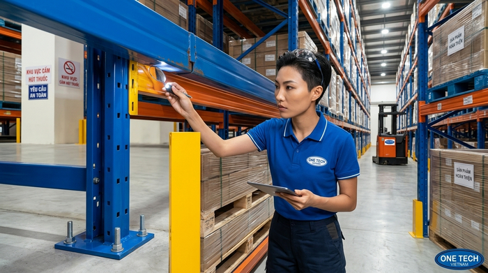 Bảo trì định kỳ Kệ Narrow Aisle Hải Phòng Kiểm tra bảo trì định kỳ cho hệ thống Kệ Narrow Aisle Hải Phòng