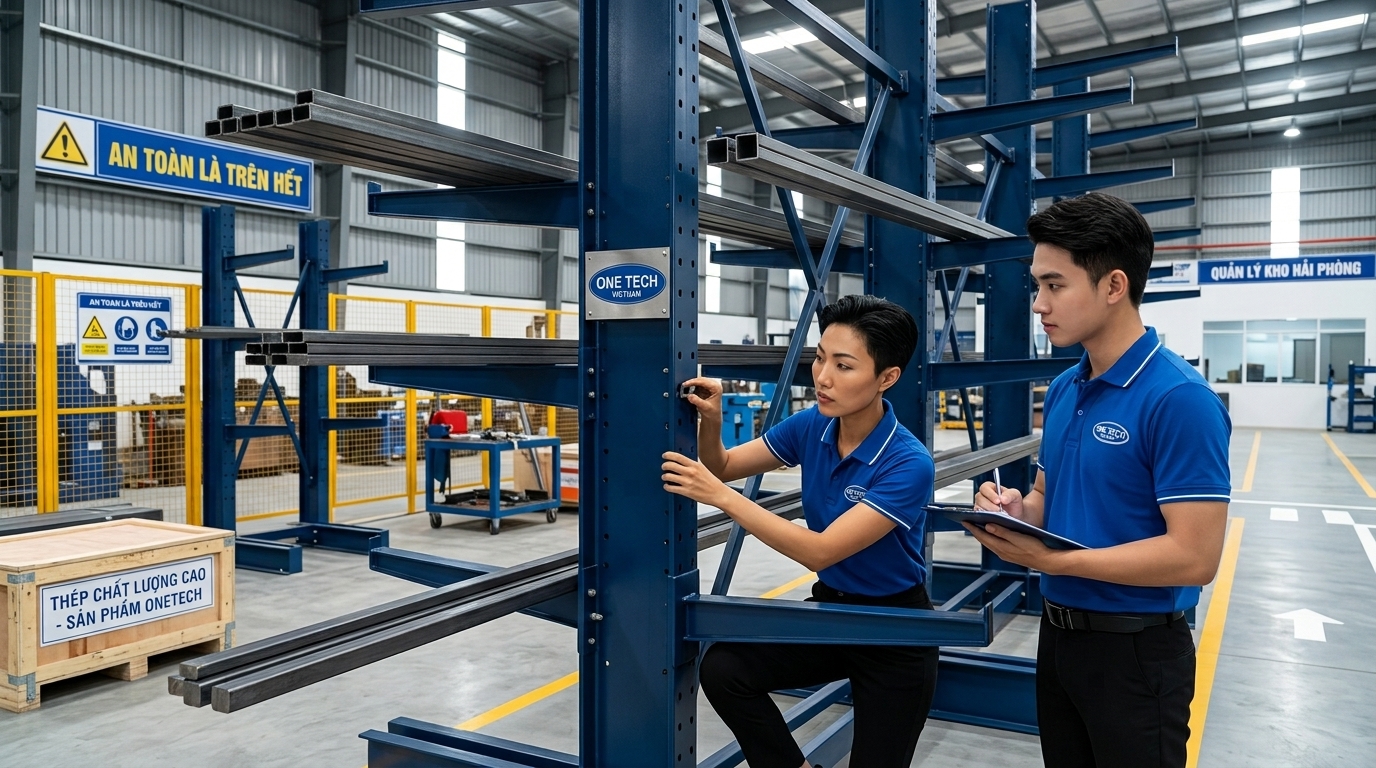 Lắp đặt kệ tay đỡ Hải Phòng OneTech Lắp đặt kệ tay đỡ Hải Phòng bởi đội ngũ kỹ thuật OneTech