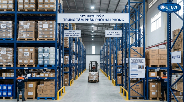 Lợi ích của kệ kho thông minh tại Hải Phòng