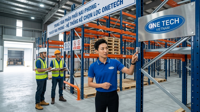 Quy trình lắp đặt và bàn giao Kệ Selective Hải Phòng cho kho công nghiệp