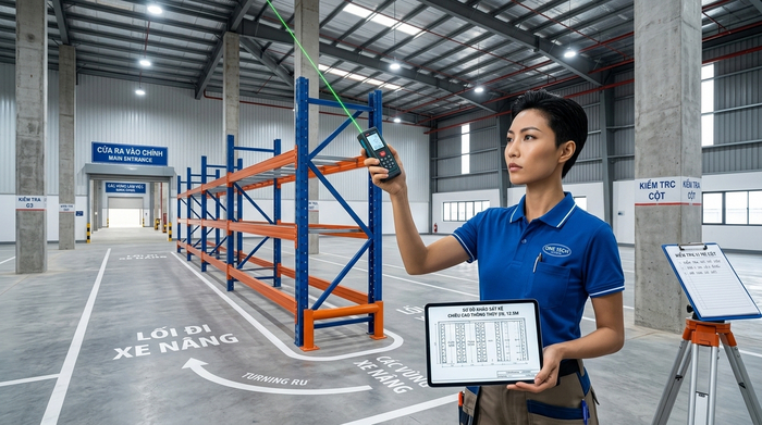 Thông số kỹ thuật Kệ Narrow Aisle Hải Phòng Thông số kỹ thuật cần có khi thiết kế Kệ Narrow Aisle Hải Phòng