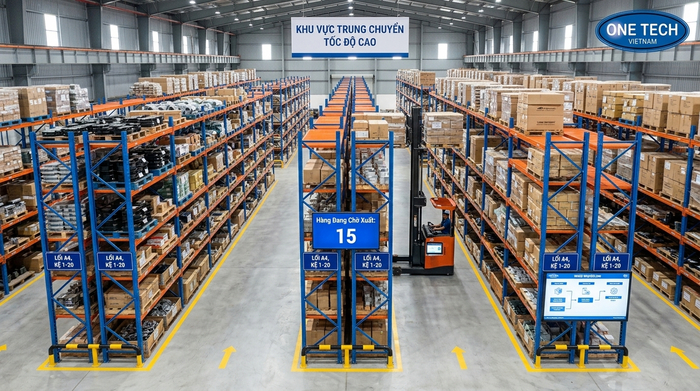 WMS trong quản lý kho trung chuyển Hải Phòng Hệ thống quản lý kho WMS cho kho trung chuyển Hải Phòng