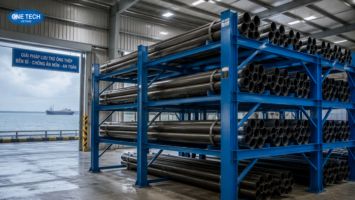 Bảo trì kệ công nghiệp chống ăn mòn trong kho gần biển Bảo trì kệ công nghiệp chống ăn mòn trong kho gần biển