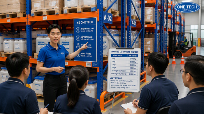 Đào tạo vận hành kệ kho dược phẩm sau lắp đặt