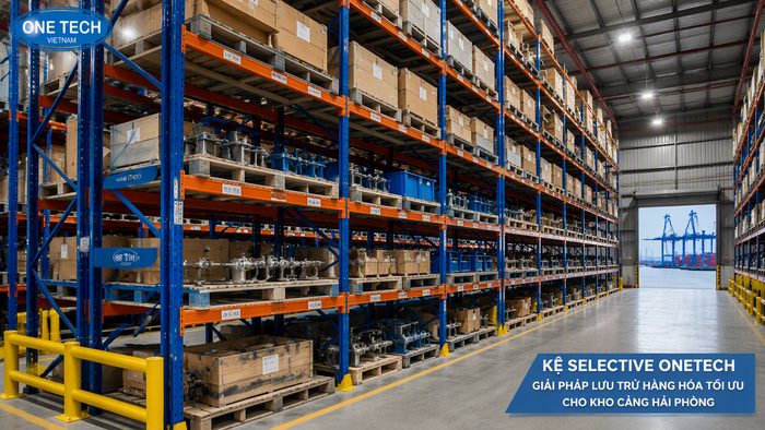 Kệ Selective cho kho pallet tại Hải Phòng