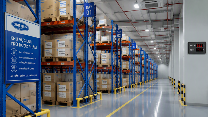 Tối ưu mật độ lưu trữ kho dược phẩm