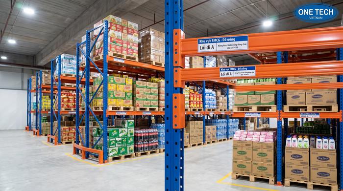 Kệ Selective cho kho FMCG nhiều SKU tại Hải Phòng
